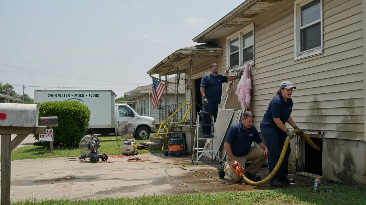 Water Damage Repair in Oakdale, TN near me